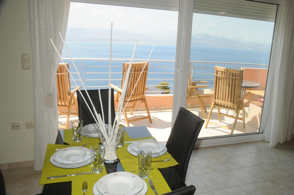 Aegean View Villa 루트라키 외부 사진