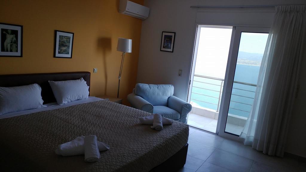 Aegean View Villa 루트라키 외부 사진